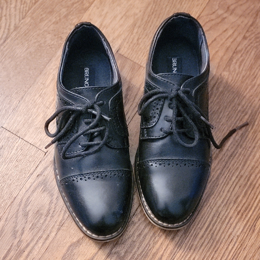 Bruno Marc Classic Black Brogues